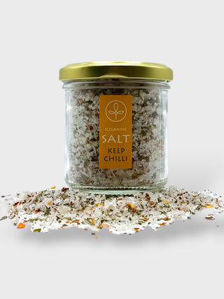 Kelp and Chilli Salt Glass Jar 75gr