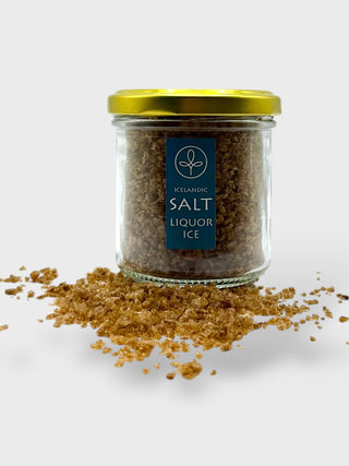 Liquorice Salt Glass Jar 75gr