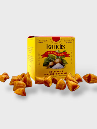 Molasses and Icelandic Sea Salt Candy Kandis