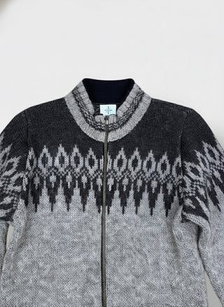 Kidka Unisex Icelandic Zip-Up Sweate