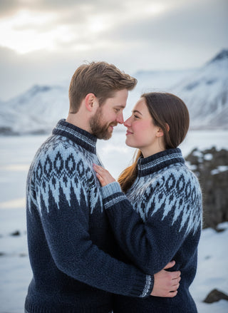 Kidka Icelandic Wool Zip Sweater Black