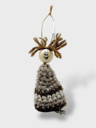 Unique & Store-Exclusive Hand-Crocheted Icelandic Christmas Elf