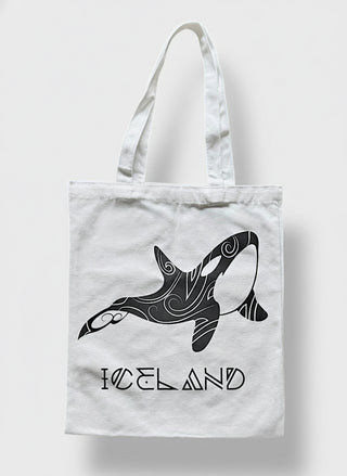 Iceland Orca Tote Bag – Nordic Spirit Edition