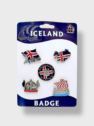 Set of 5 colorful Pin