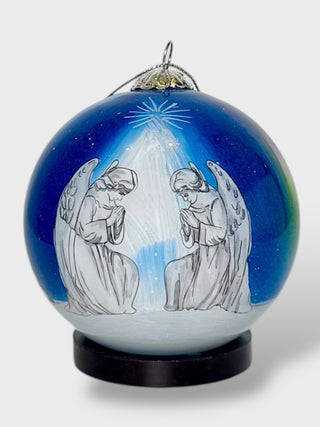 Hand-Painted Christmas Ornaments – Icelandic Winter Collection