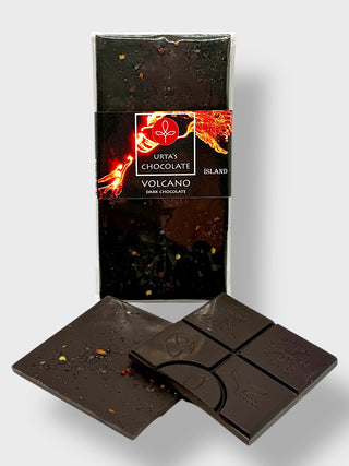Dark Chocolate with Volcano salt