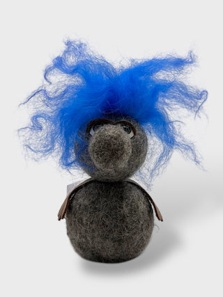 Merkikerti Wool Troll – Handmade Icelandic Character