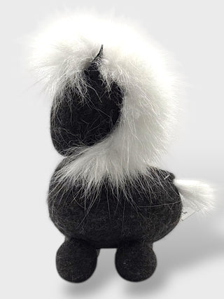 Merkikerti Wool Horse – Handmade Icelandic Mini (11 × 8 cm)