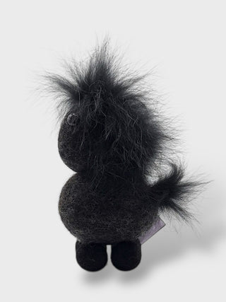 Merkikerti Wool Horse – Handmade Icelandic Art (20 × 15 cm)