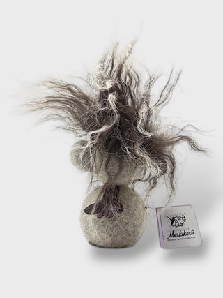 Merkikerti Wool Troll – Handmade Icelandic Character