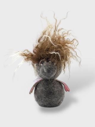 Merkikerti Wool Troll – Handmade Icelandic Character