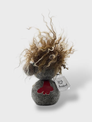 Merkikerti Wool Troll – Handmade Icelandic Character