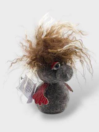 Merkikerti Wool Troll – Handmade Icelandic Character