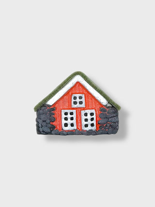 Handmade Icelandic Turf House Magnet