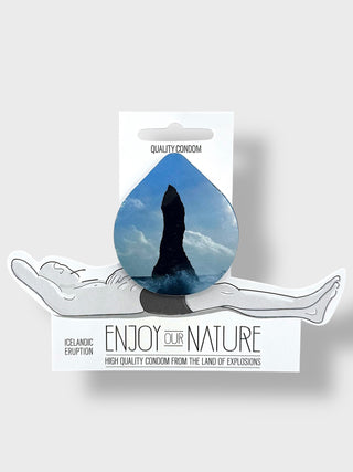Icelandic Eruption – “Enjoy Our Nature” Premium Condom