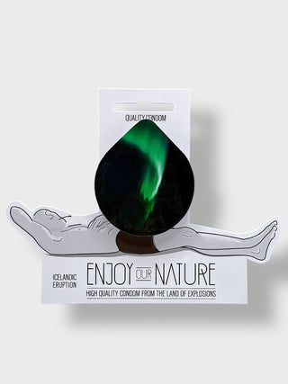 Icelandic Eruption – “Enjoy Our Nature” Premium Condom