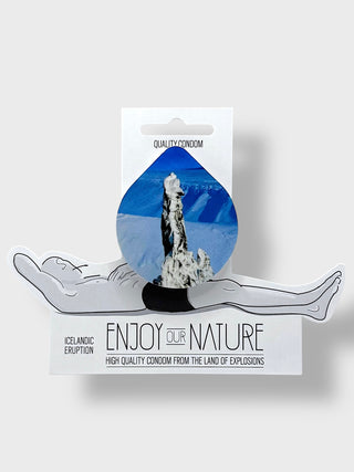 Icelandic Eruption – “Enjoy Our Nature” Premium Condom