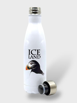 Reusable Water Bottle Puffin Head