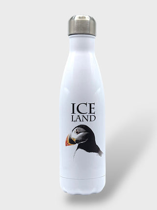 Reusable Water Bottle Puffin Head