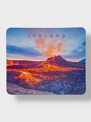 Iceland Volcano Mouse Pad