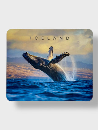 Whale of a View Iceland Mouse Pad