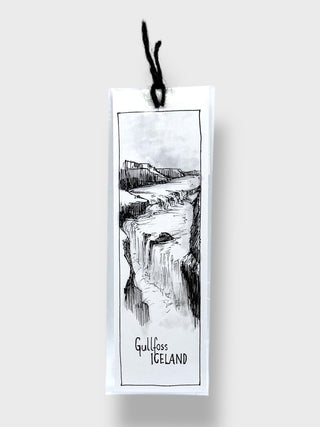 Gullfoss Iceland – Artist Bookmark Jana Tomanova