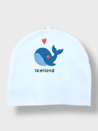 Iceland Baby Cotton Hat Whale