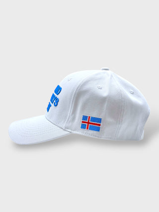 Iceland Is Always Great Cap Embroidered Iceland Souvenir Hat White