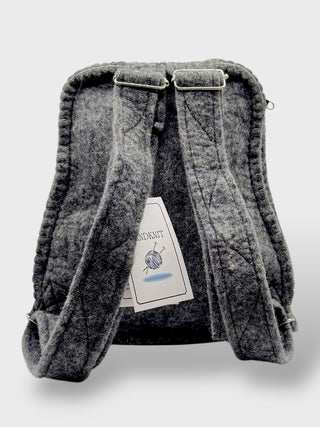 Handmade Wool Felt Cat Backpack Icelandic Craft - Store Exclusive