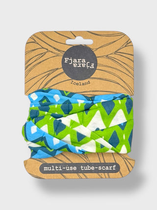 Fjara Multi-Use Tube Scarf Green– Iceland