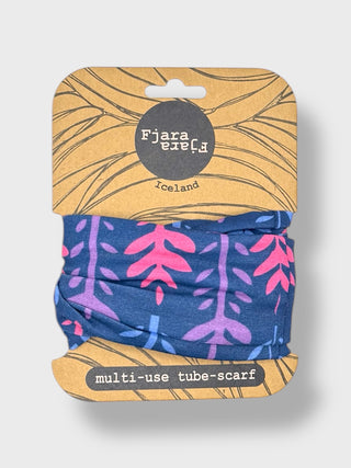 Fjara Multi-Use Tube Scarf Purple – Iceland