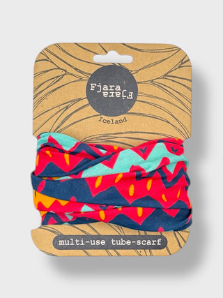 Fjara Multi-Use Tube Scarf Pink – Iceland