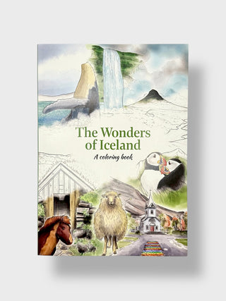 The Wonders of Iceland  A Coloring Book