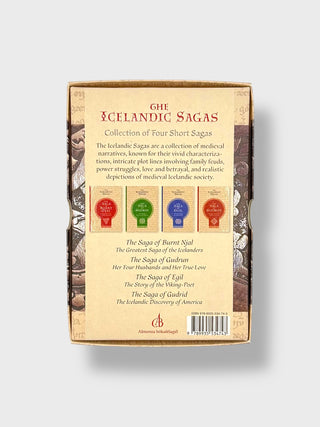 The Icelandic Sagas Collection of Four Short Sagas 4 Books Set