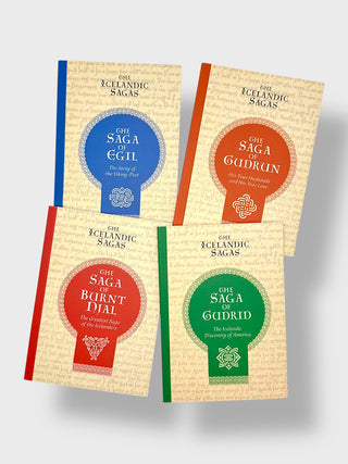 The Icelandic Sagas Collection of Four Short Sagas 4 Books Set