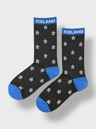 Iceland Snowflake Socks