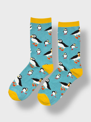 Icelandic Puffin Socks