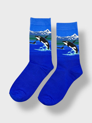 Icelandic Orca Socks