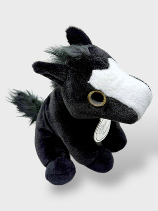 Icelandic Horse Plush Toy Black - Gift From Iceland