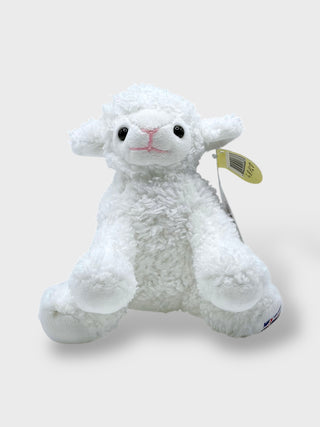 Icelandic Lamb Plush Toy , Plastic Eyes - Gift from Iceland