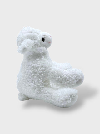 Icelandic Lamb Plush Toy , Plastic Eyes - Gift from Iceland