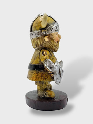 Icelandic Viking Warrior Figurine with Axe & Shield – Nordic Collectible Souvenir – Exclusively at Our Store