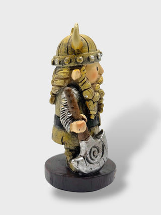 Icelandic Viking Figurine with Battle Axe – Nordic Warrior Souvenir – Exclusively at Our Store