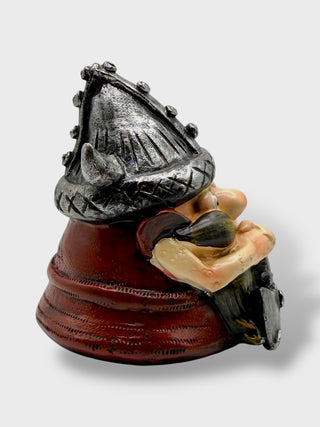 Funny Icelandic Viking Statue – Nordic Warrior Collectible – 7 cm