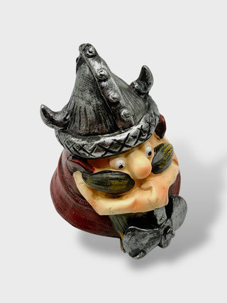 Funny Icelandic Viking Statue – Nordic Warrior Collectible – 7 cm