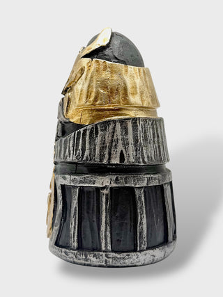 Icelandic Viking Guardian Statue – Nordic Warrior Totem – 10 cm