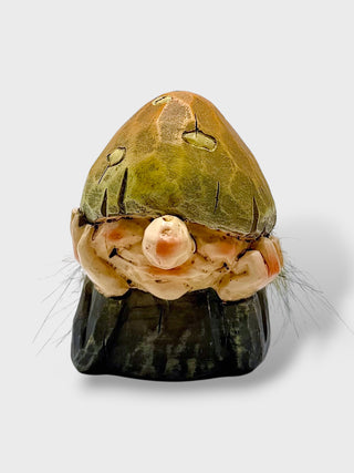 Icelandic Elf Figurine with Green Hat – Polyresin Iceland Souvenir
