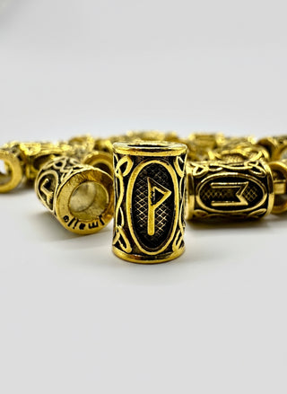 Viking Beard Beads – Rune Design