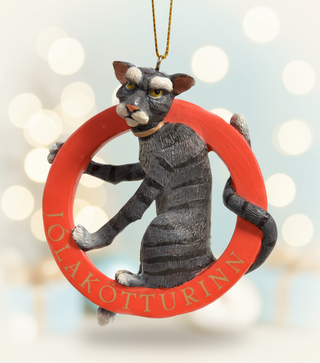 The Icelandic Christmas Cat Ornament