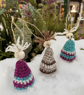 Unique & Store-Exclusive Hand-Crocheted Icelandic Christmas Elf